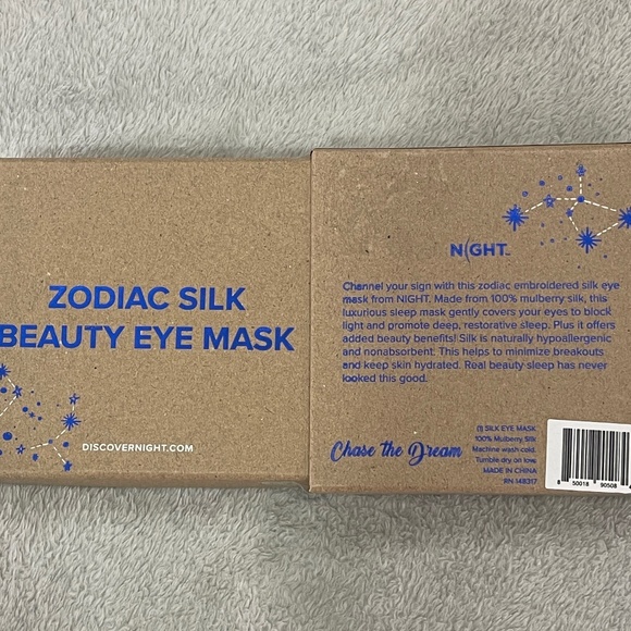 NEW Zodiac Silk Eye Mask - Picture 4 of 6